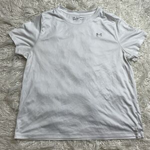 Under Armour Heat Gear Shirt White 1X Mens